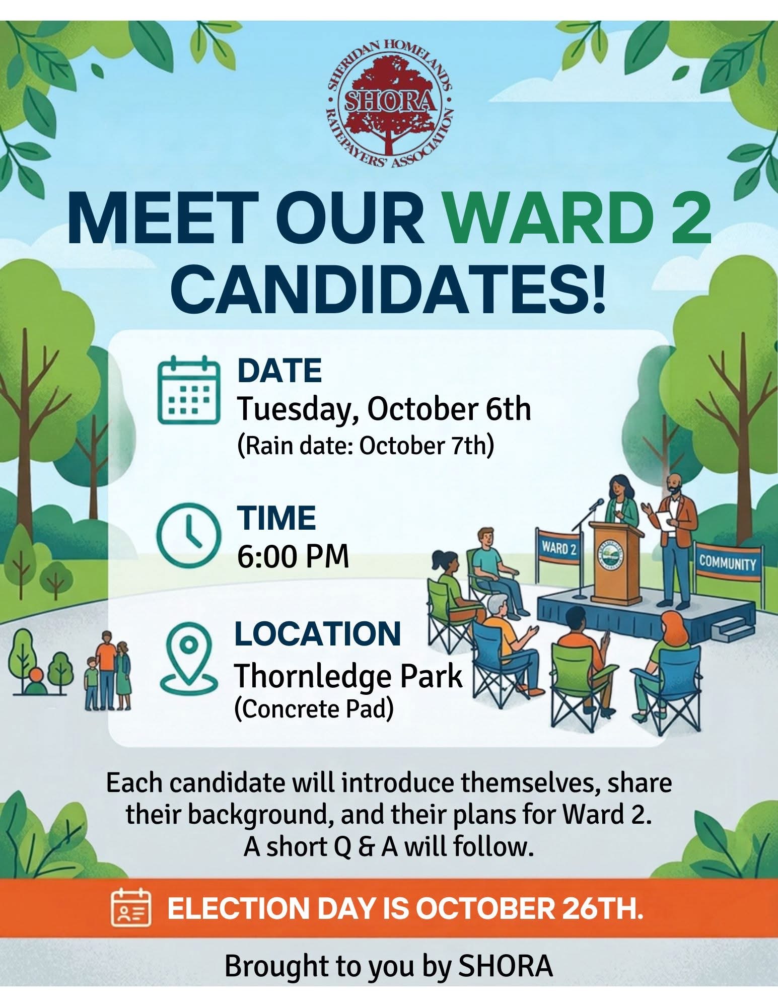 Meet Michael Carroll at the SHORA Meet the Candidates Event